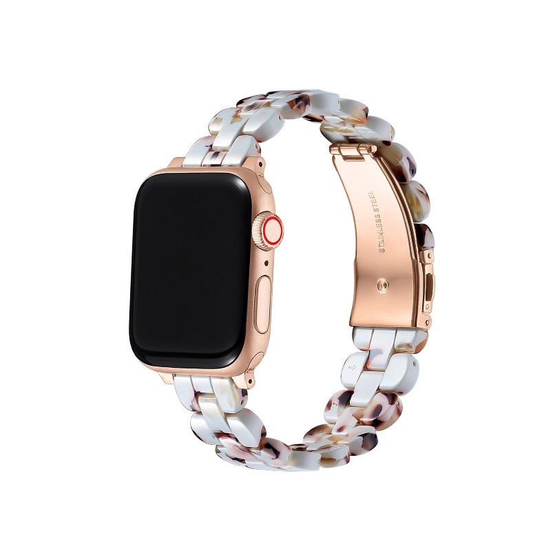 slide 1 of 3, Posh Tech Elle Resin Tortoise Band for Apple Watch, 1 ct
