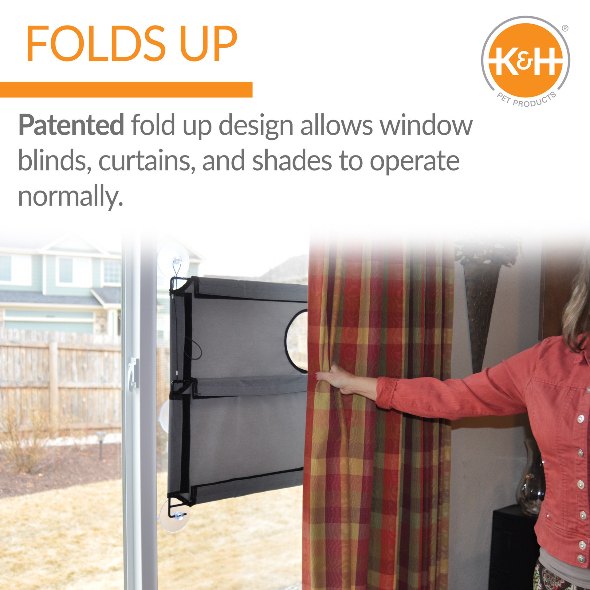 slide 7 of 10, K & H K&H Pet Products Window Double Lounger Cat Perch Natural 23 X 12 Inches, 1 ct