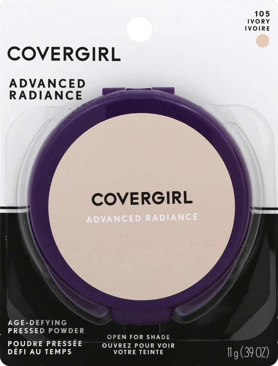 slide 2 of 2, Covergirl Advanced Radiance Powder 105 Ivory, 1 ct