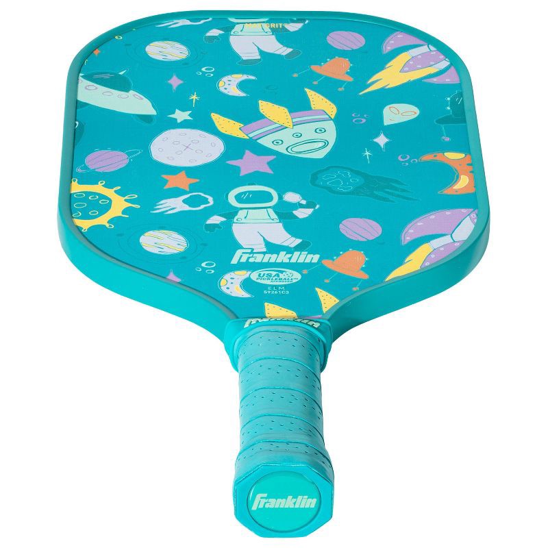 slide 4 of 7, Franklin Sports Youth Paddle - Space Graphic: Fiberglass Pickleball Racquet, 1 ct