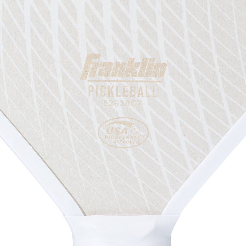 slide 6 of 7, Franklin Sports 2 Player Journey Traditional Pickleball Paddle Set in Mesh Bag - Green/Beige, 1 ct