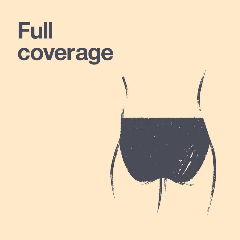 slide 4 of 7, Women's Shirred High Waist Full Coverage Bikini Bottom - Shade & Shore™ Black 2X: Plus Size, Pull-On, Tricot, 1 ct