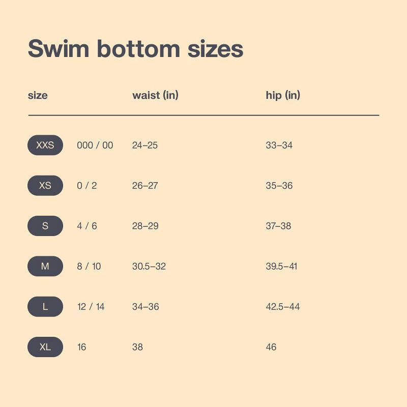 slide 6 of 7, Women's Shirred High Waist Full Coverage Bikini Bottom - Shade & Shore™ Black 2X: Plus Size, Pull-On, Tricot, 1 ct