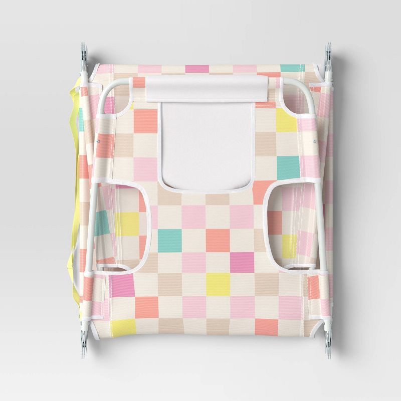 slide 4 of 6, Folding Lounger Pink - Sun Squad™, 1 ct