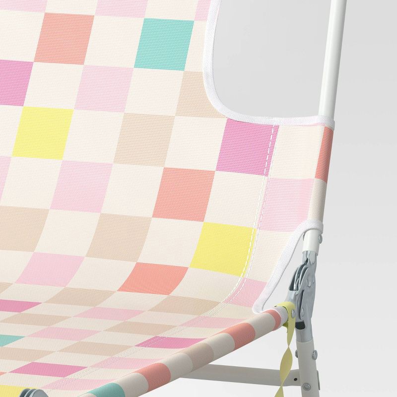 slide 5 of 6, Folding Lounger Pink - Sun Squad™, 1 ct