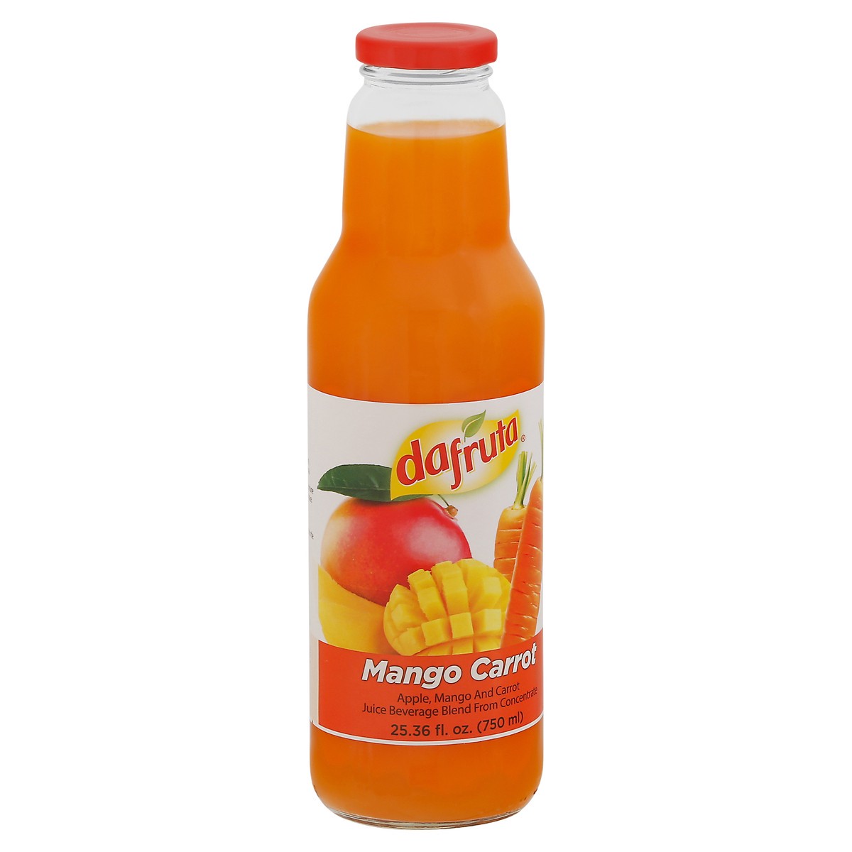 slide 5 of 9, Dafruta Mango Carrot Juice Beverage - 25.36 fl oz, 25.36 fl oz
