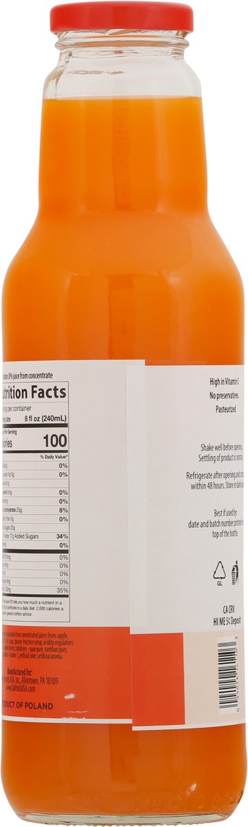 slide 6 of 9, Dafruta Mango Carrot Juice Beverage - 25.36 fl oz, 25.36 fl oz