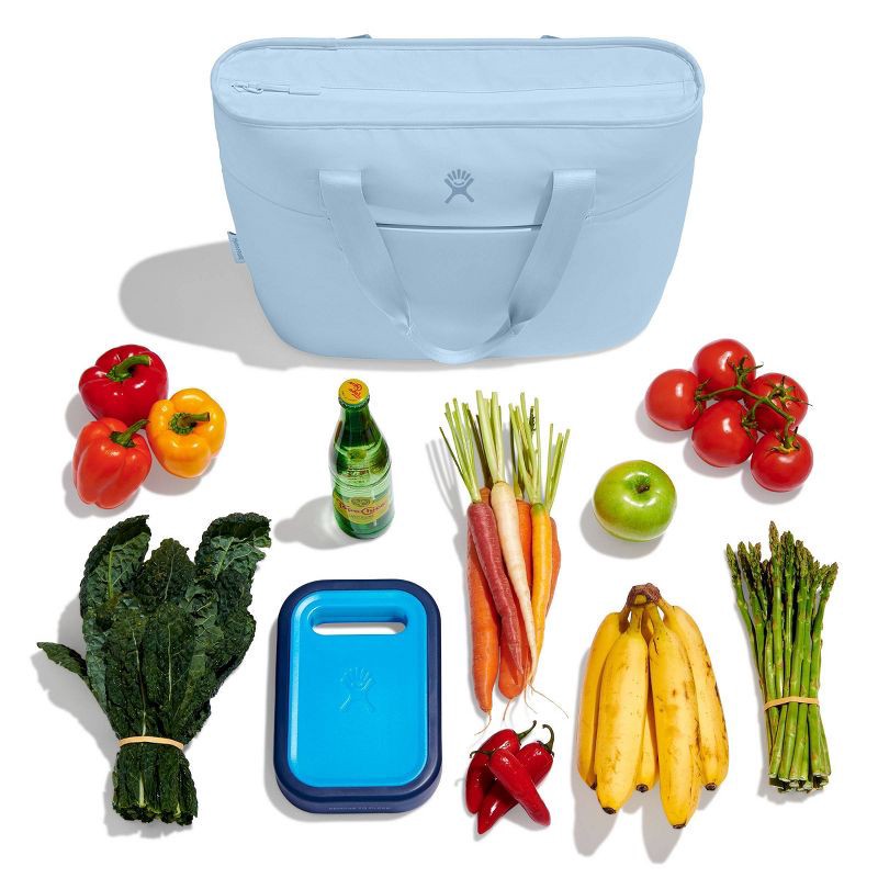 slide 4 of 4, Hydro Flask 20 Liter Insulated Tote - Surf: Zip Closure, Outside Storage Pocket, 20 liter