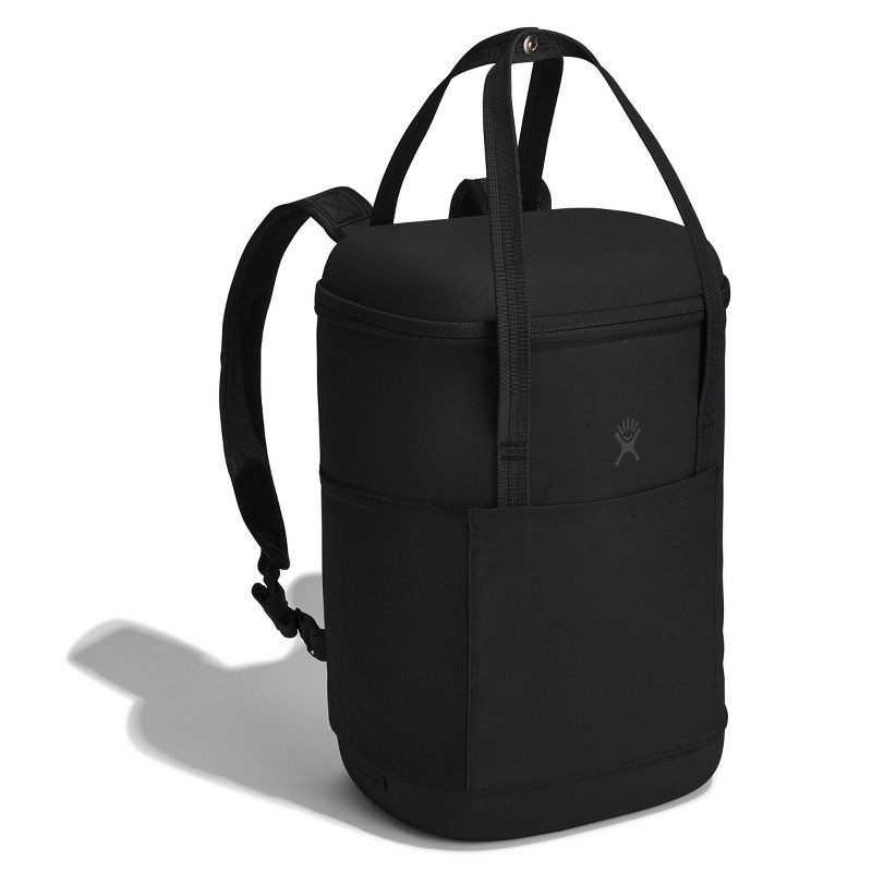 slide 2 of 5, Hydro Flask 20 Liter Carry Out Soft Cooler Pack - Black: Zip Closure, Water-Resistant, Backpack, 20 liter