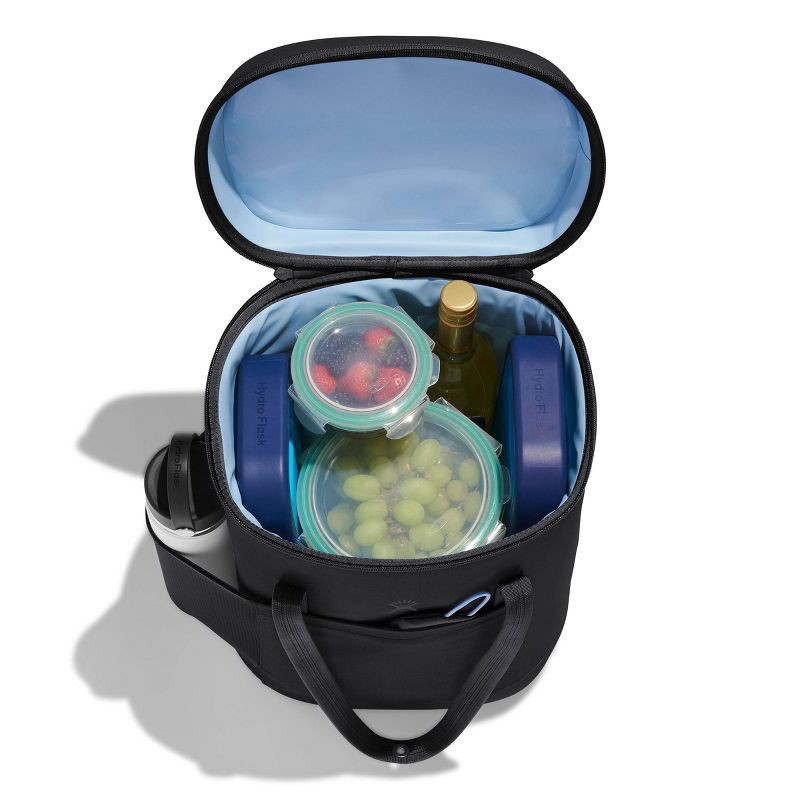 slide 3 of 5, Hydro Flask 20 Liter Carry Out Soft Cooler Pack - Black: Zip Closure, Water-Resistant, Backpack, 20 liter