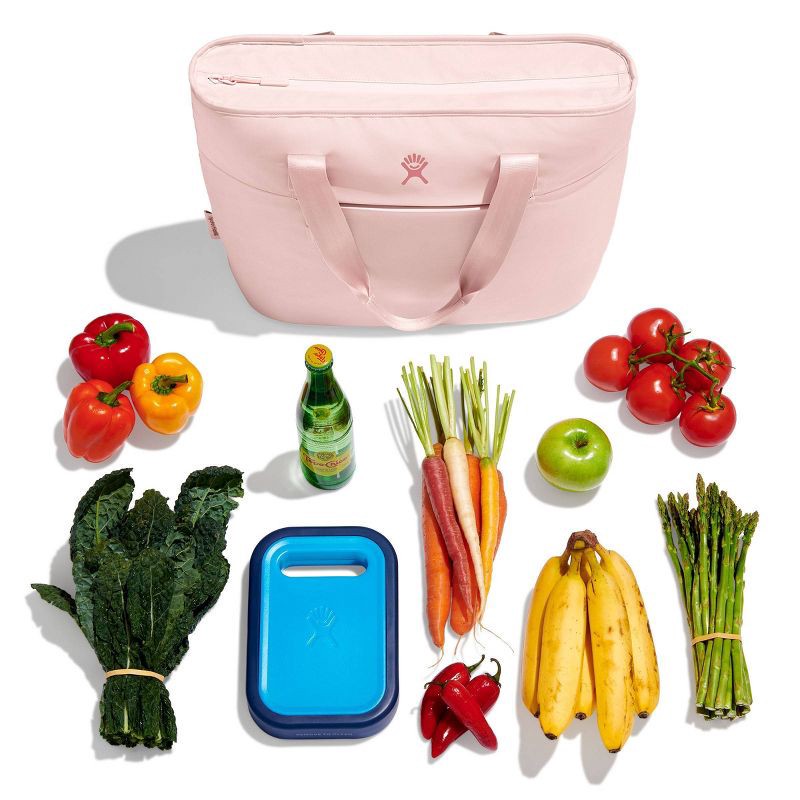 slide 5 of 6, Hydro Flask 20 Liter Insulated Tote - Trillium: Zip Closure & Storage Pocket, 20 liter