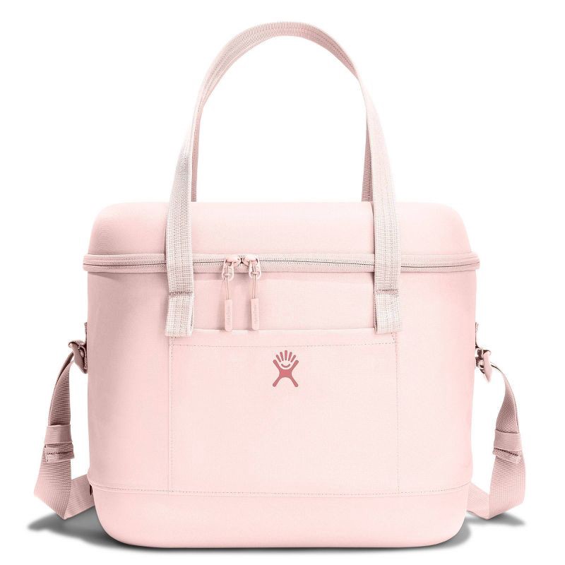 slide 1 of 5, Hydro Flask 21.1qt Carry Out Soft Cooler - Trillium: Zip Closure, Adjustable Straps, 21.1 qt