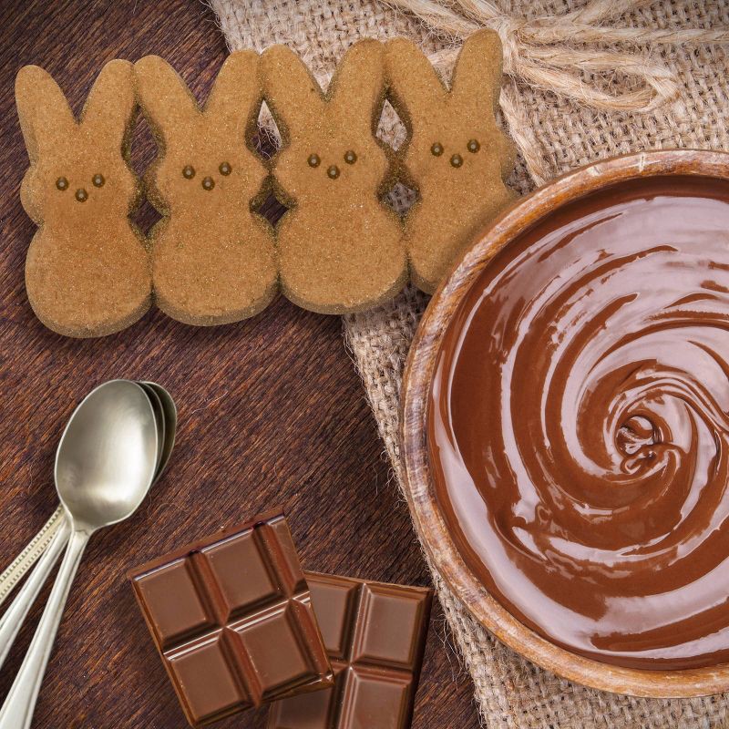 slide 3 of 4, Peeps Easter Chocolate Pudding Flavored Marshmallow Bunnies - 4.5oz, 4.5 oz