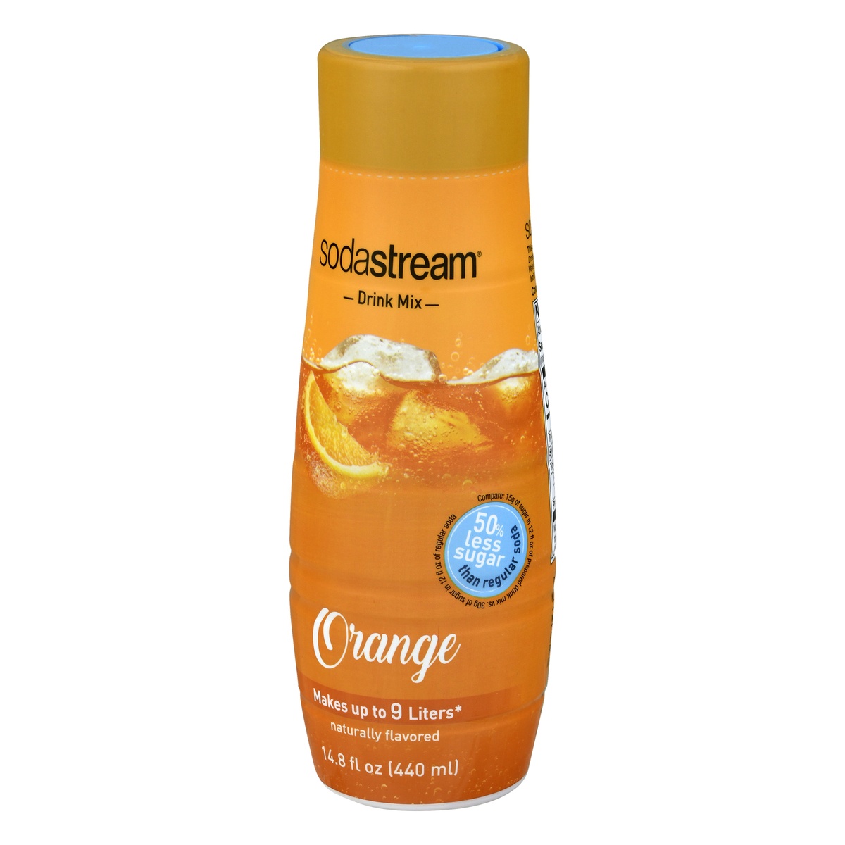 slide 3 of 10, SodaStream Orange Soda Mix, 14.8 fl oz