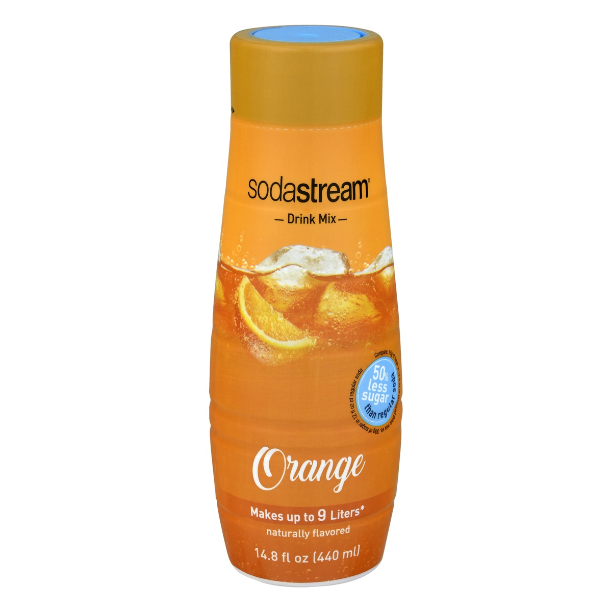 slide 1 of 10, SodaStream Orange Soda Mix, 14.8 fl oz