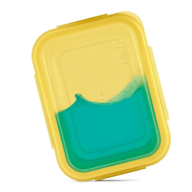 slide 7 of 8, Ello 10pc Snap and Nest Meal Prep Food Storage Containers Multicolor Brights, 10 ct
