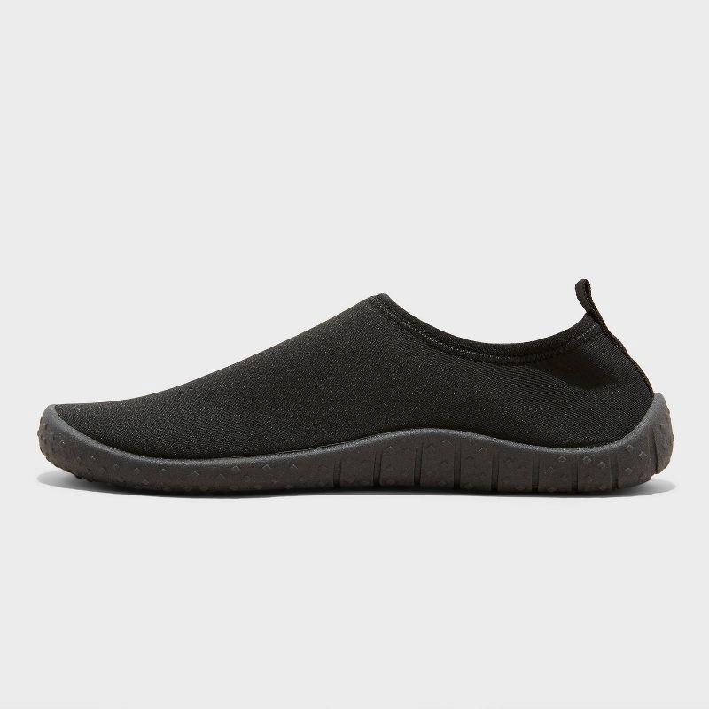 slide 2 of 4, Kids' Grover Slip-On Water Shoes - Cat & Jack™ Black S: Breathable Upper, Textured Outsole, 1 ct