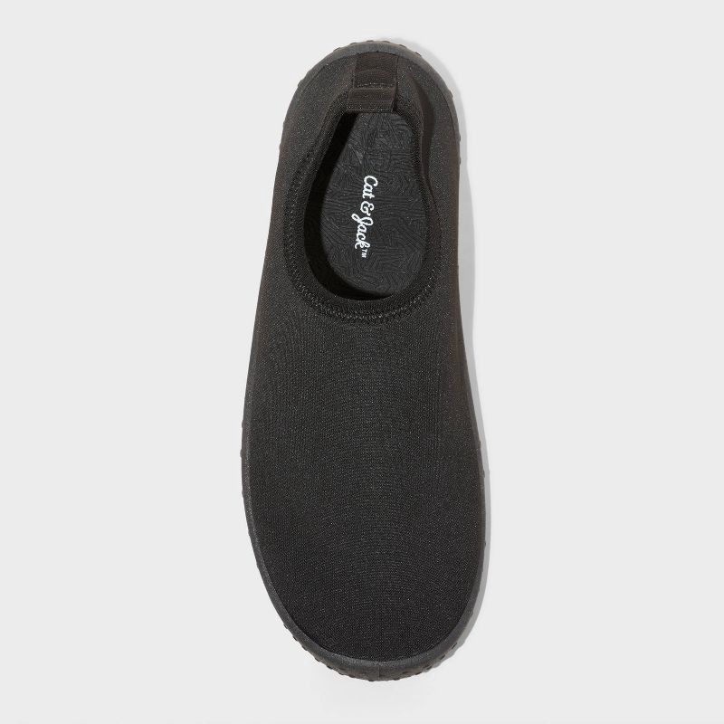 slide 3 of 4, Kids' Grover Slip-On Water Shoes - Cat & Jack™ Black S: Breathable Upper, Textured Outsole, 1 ct