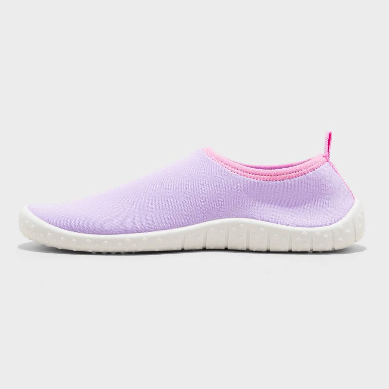 slide 2 of 4, Kids' Grover Slip-On Water Shoes - Cat & Jack™ Purple M: Breathable Upper, Textured Outsole, 1 ct