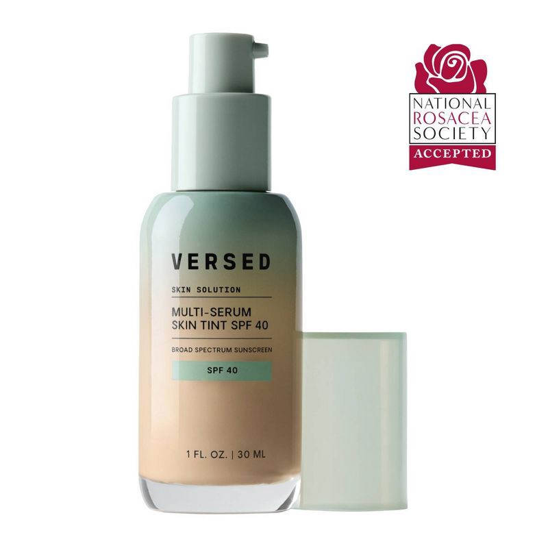 slide 2 of 12, Versed Skin Solution Multi-Serum Skin Tint Foundation - SPF 40 - Shade 3P - 1 fl oz, 1 fl oz