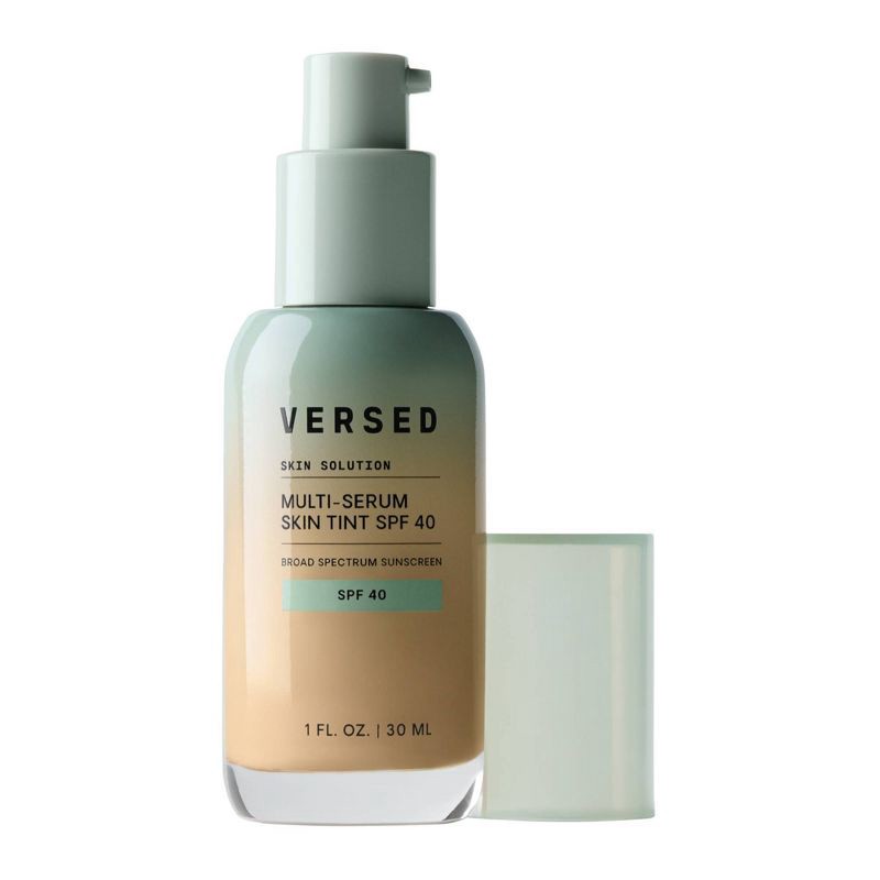 slide 1 of 12, Versed Skin Solution Multi-Serum Skin Tint Foundation - SPF 40 - 4W - 1 fl oz, 1 fl oz