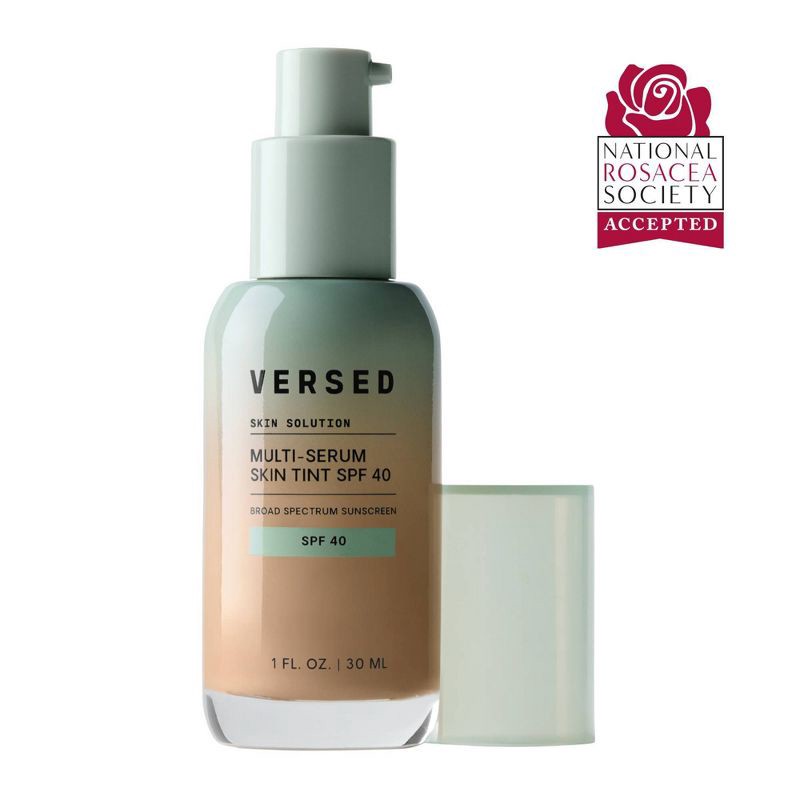 slide 3 of 12, Versed Skin Solution Multi-Serum Skin Tint Foundation - SPF 40 - 7C - 1 fl oz, 1 fl oz
