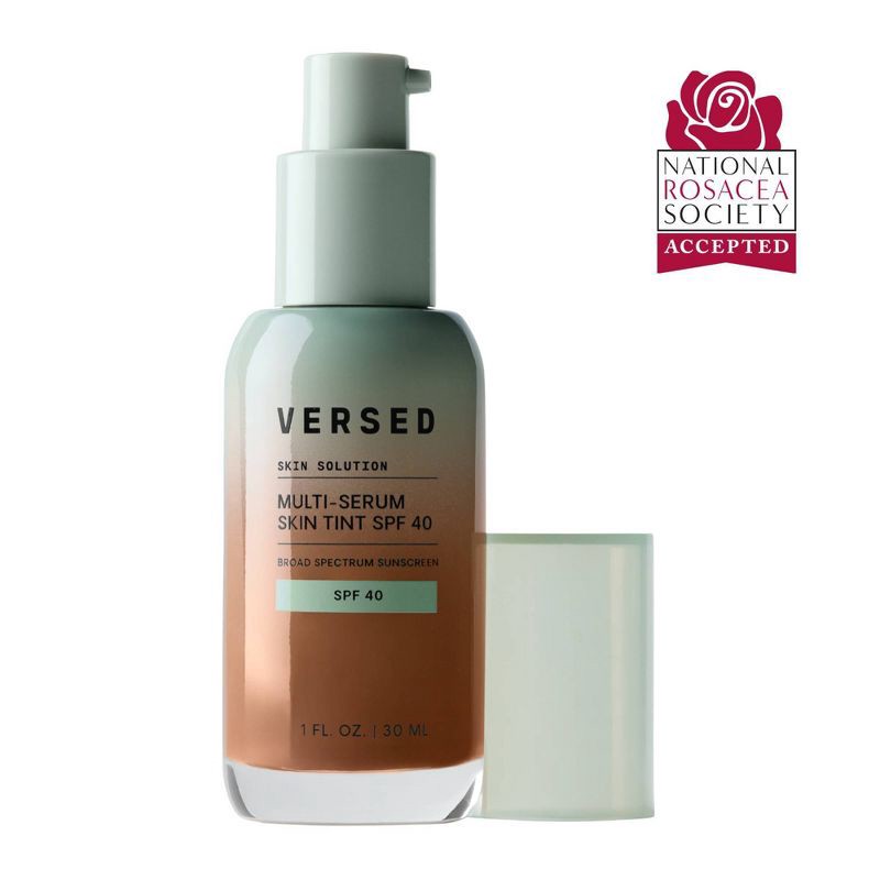 slide 2 of 12, Versed Skin Solution Multi-Serum Skin Tint Foundation - SPF 40 - 11C - 1 fl oz, 1 fl oz