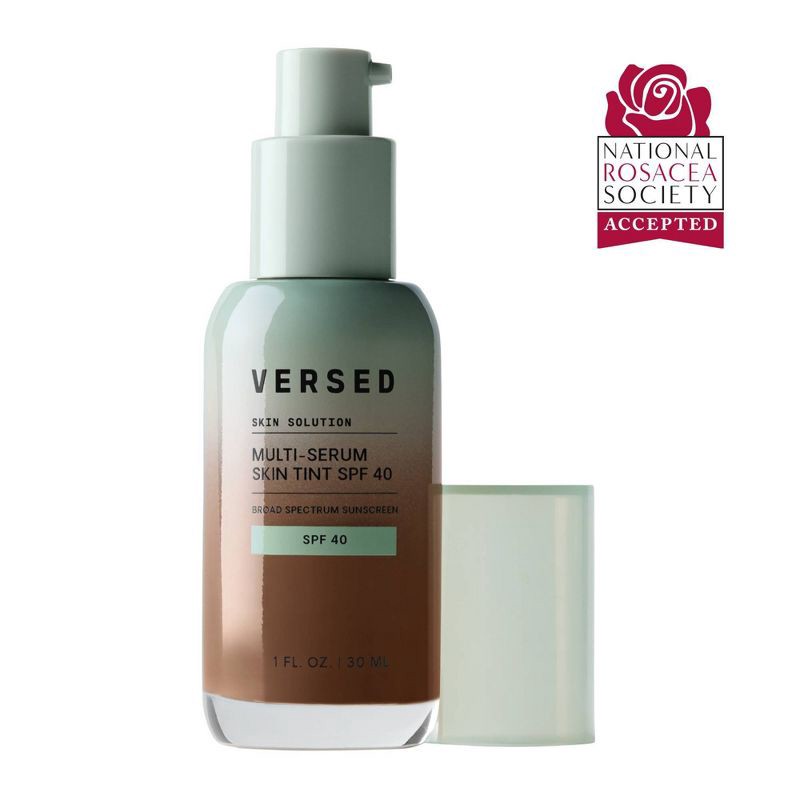 slide 2 of 12, Versed Skin Solution Multi-Serum Skin Tint Foundation - SPF 40 - 13N - 1 fl oz, 1 fl oz