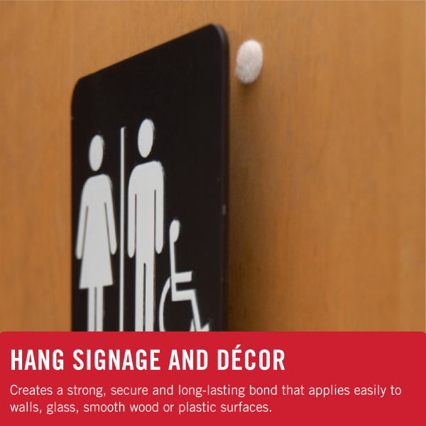 slide 5 of 12, VELCRO Brand Sticky Back 5/8in Circles White, 75 ct