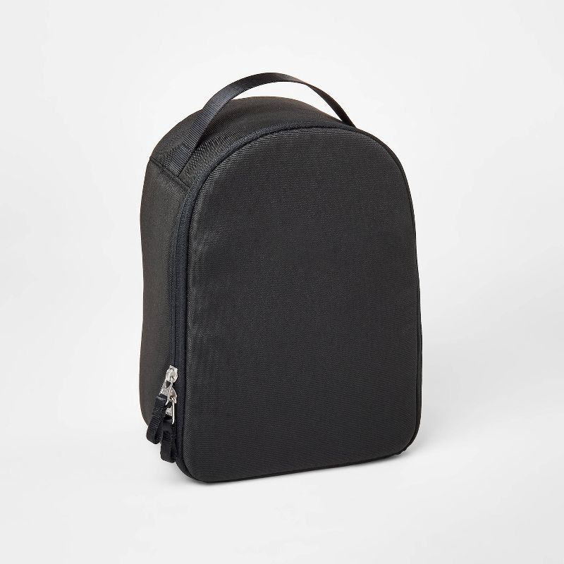 slide 3 of 3, Sporty Lunch Totes - All In Motion™ Black: Zipper Lunch Box for Kids 7+, 1 ct