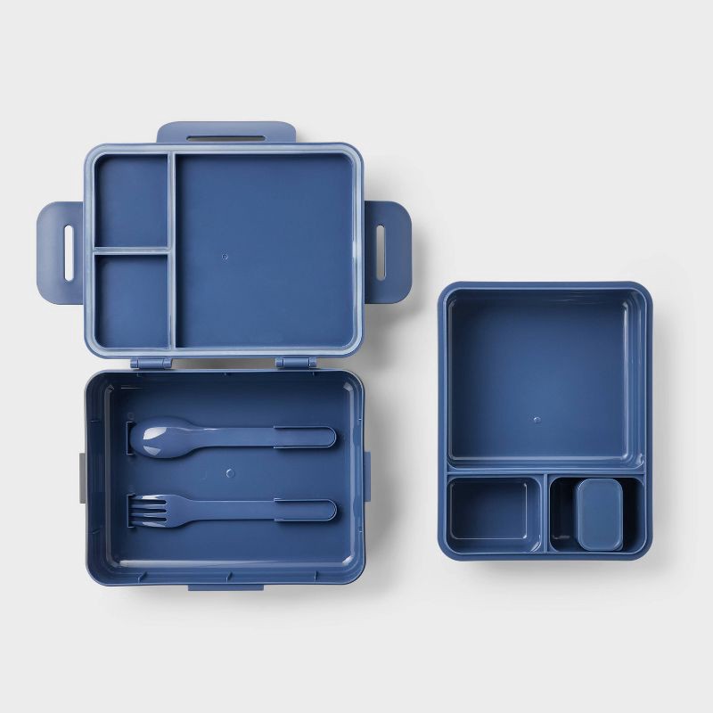 slide 3 of 3, Adult Bento Boxes - All In Motion™ Blue, 1 ct