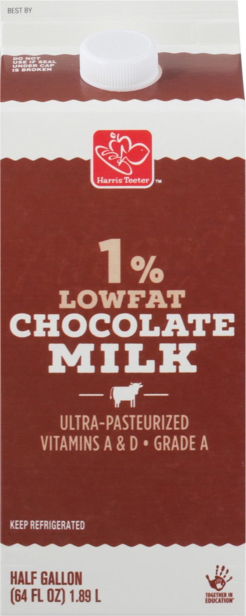 slide 7 of 9, Harris Teeter 1% Chocolate Milk, 1 ct