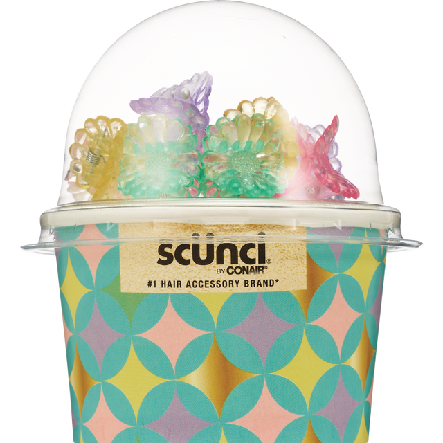 slide 1 of 1, scünci Ea 10Pk Claw Clips, 10 ct