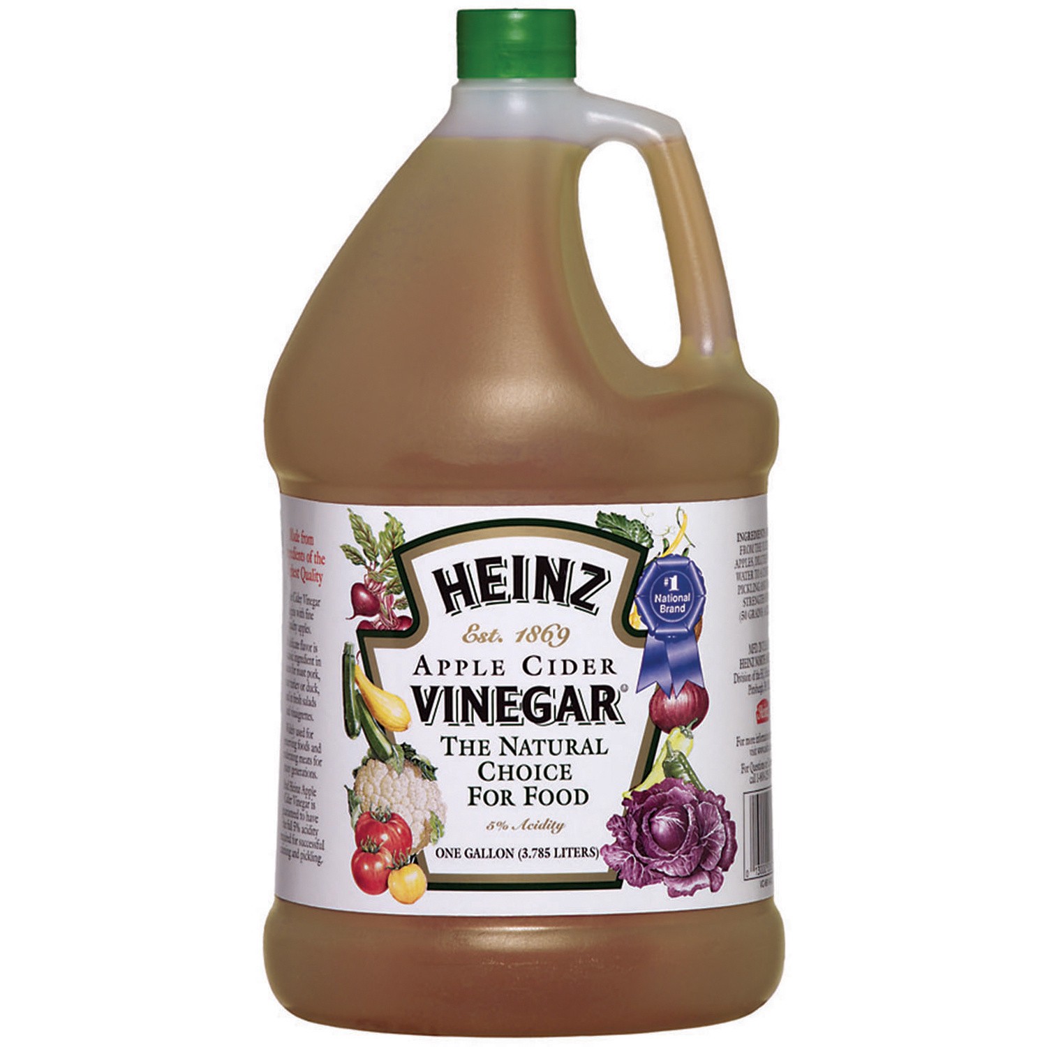 slide 1 of 2, Heinz Apple Cider Vinegar, 1 gal Jug, 1 gal