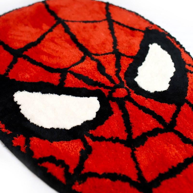 slide 2 of 4, Spider-Man Kids' Bath Mat, 1 ct