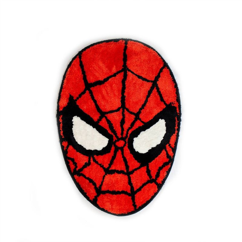 slide 1 of 4, Spider-Man Kids' Bath Mat, 1 ct