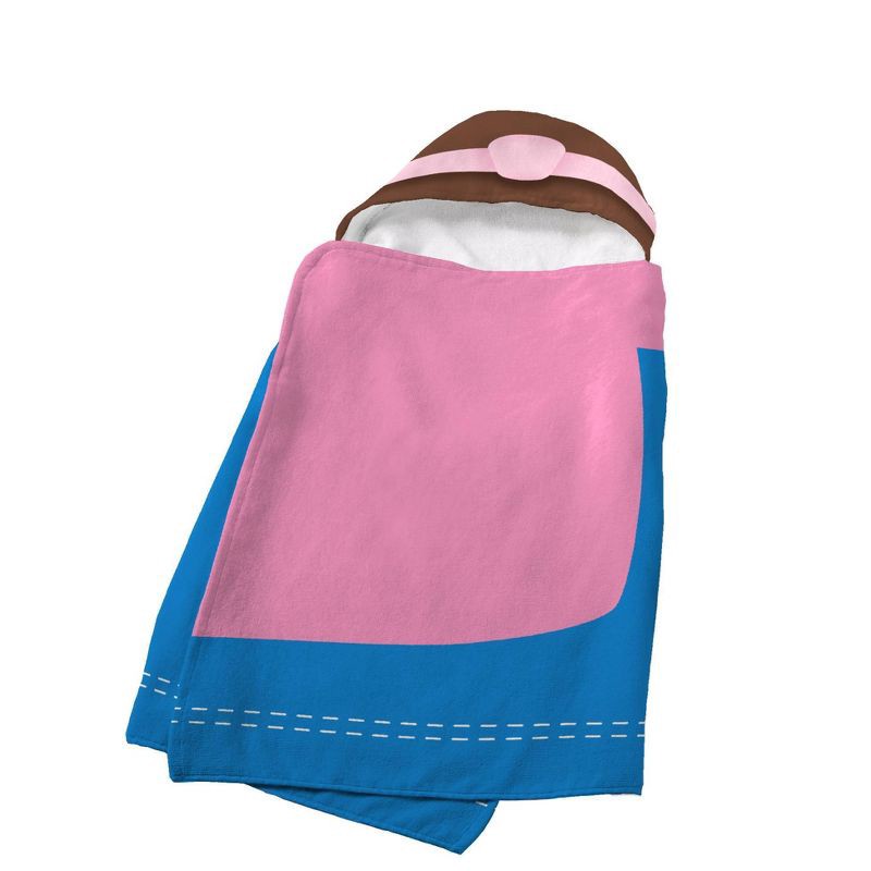 slide 3 of 3, Ms. Rachel Kids' Hooded Towel, 1 ct
