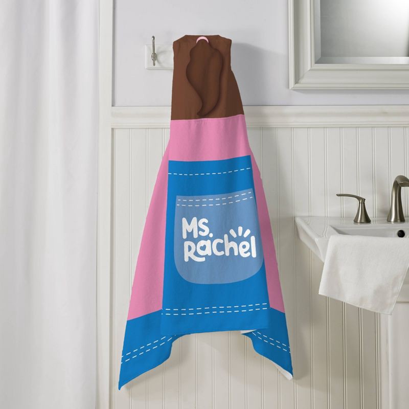 slide 1 of 3, Ms. Rachel Kids' Hooded Towel, 1 ct