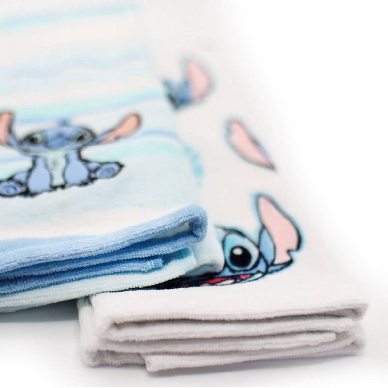 slide 4 of 6, 2pk Lilo & Stitch Kids' Hand Towel, 2 ct