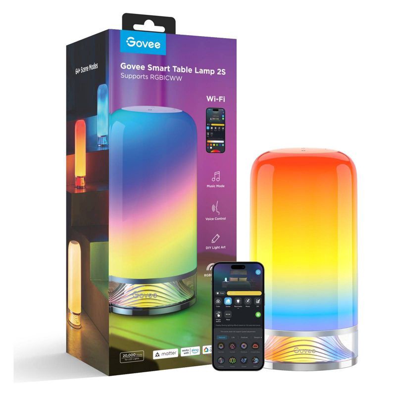 slide 12 of 21, Govee RGBIC Table Lamp, 1 ct