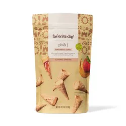 Mini Peanut Butter and Jelly Waffle Cones - 4.23oz - Favorite Day™