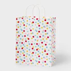 Small Polka Dot Gift Bag White - Spritz™