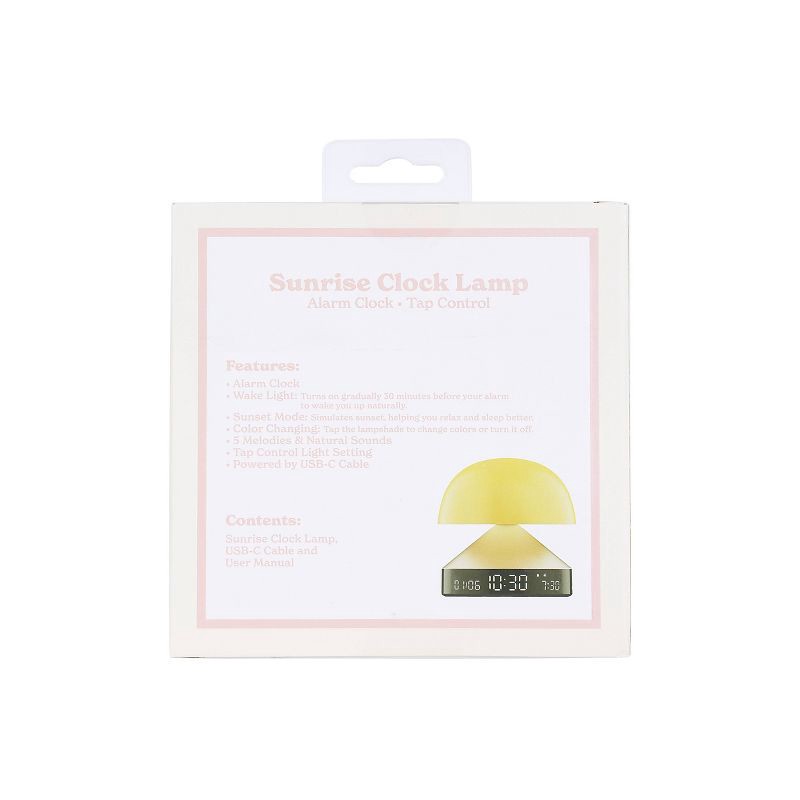 slide 11 of 11, Vivitar Everyday Gifting Sunrise Clock Lamp, 1 ct