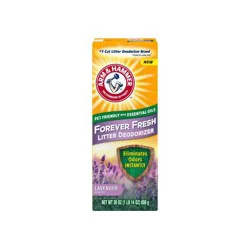 Arm & Hammer Odor Control Forever Fresh Cat Litter Deodorizer - 30oz: Powder Form, Pet Beds, Carpet Cleaning