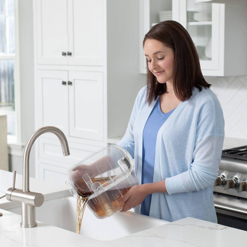 slide 7 of 8, Hoover PowerScrub XL Carpet Cleaner Appliance: Electric, 12" Path, 0.8 Gal Tank, 23' Cord, 0.8 gal