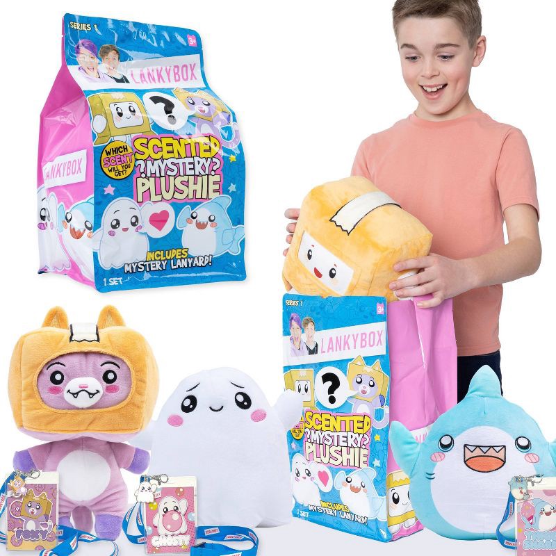 slide 2 of 10, LankyBox Giant Mystery 11" Plush, 1 ct