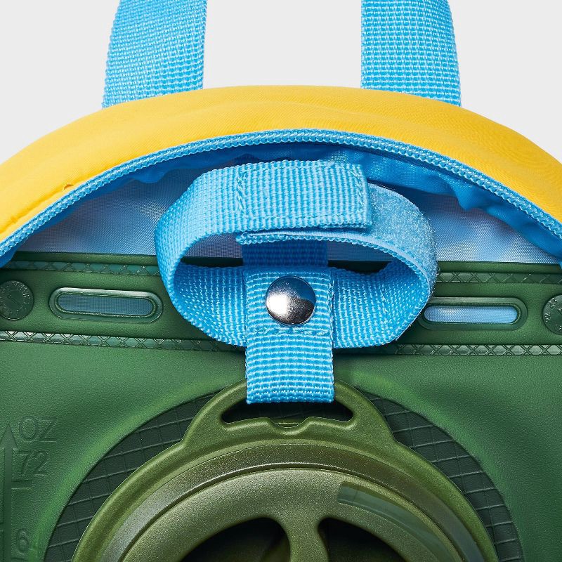 slide 5 of 7, Kids' Mini Adaptive Smiley Quilted Backpack - Cat & Jack™️: Softside, Adjustable Strap, 5 Years+, 33" Max Strap Length, 1 ct