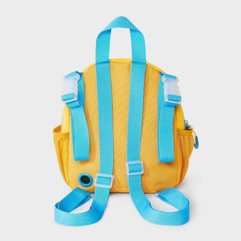 slide 7 of 7, Kids' Mini Adaptive Smiley Quilted Backpack - Cat & Jack™️: Softside, Adjustable Strap, 5 Years+, 33" Max Strap Length, 1 ct