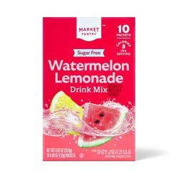 Watermelon Lemonade Sugar-Free Drink Mix - 10ct Market Pantry™