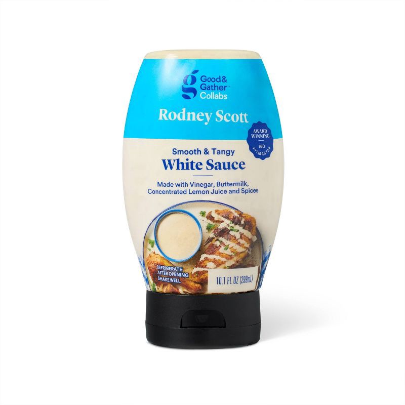 slide 1 of 4, White Sauce - 10.1 fl oz - Good & Gather™ Collabs | Rodney Scott, 10.1 fl oz